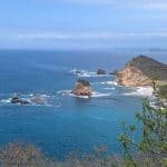 los frailes beach from view point