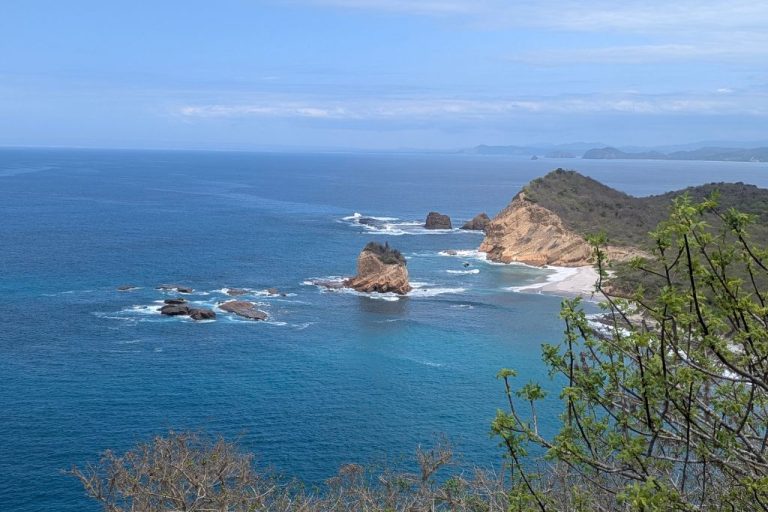 los frailes beach from view point